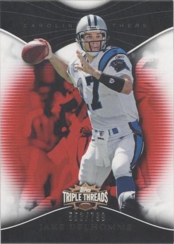 2009 Topps Triple Threads Jake Delhomme #15
