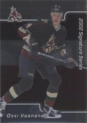 2001-02 In the Game Be A Player Signature Series - Ossi Vaananen #105