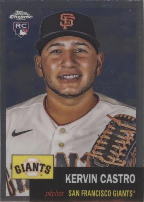 2022 Topps Chrome Platinum Anniversary - Kervin Castro #477