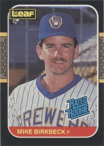 1987 Leaf Canadian - Mike Birkbeck #33