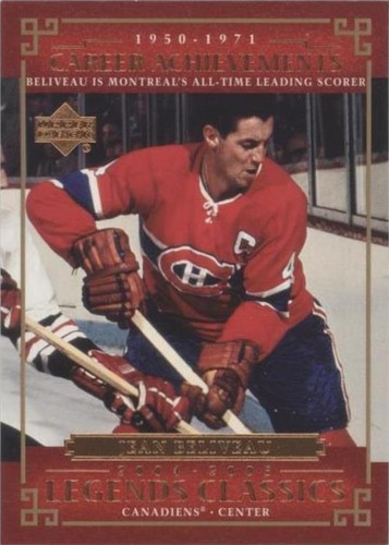 2004-05 Upper Deck Legends Classics - Jean Beliveau #71