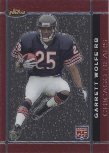 2007 Topps Finest Garrett Wolfe #119