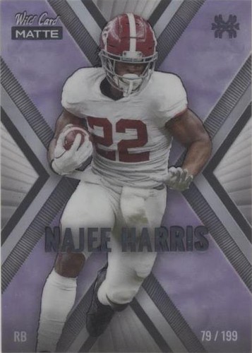 2021 Wild Card MATTE Najee Harris #MXP-3