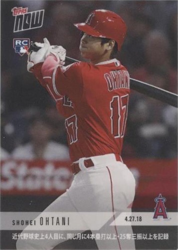 2018 Topps Now - Shohei Ohtani #136J