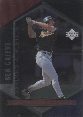1998 Upper Deck - Ben Grieve #DS20