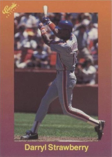 1989 Classic Update Orange Travel Edition - Darryl Strawberry #108