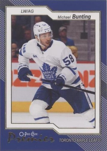 2023-24 O-Pee-Chee - Michael Bunting #P-35