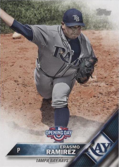 2016 Topps Opening Day - Erasmo Ramirez #OD-49