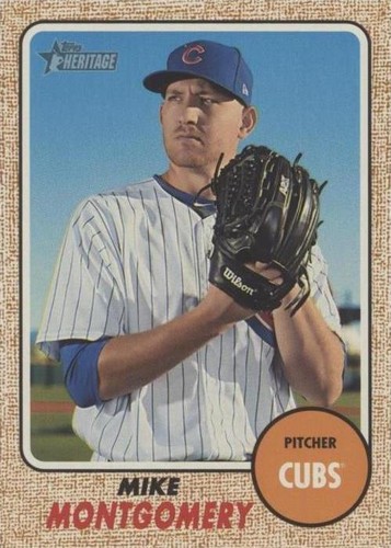2017 Topps Heritage High Number - Mike Montgomery #509
