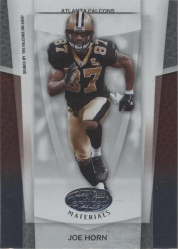 2007 Leaf Certified Materials Joe Horn #39