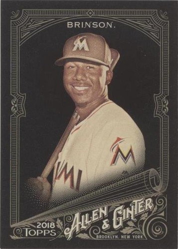 2018 Topps Allen & Ginter's X - Lewis Brinson #305