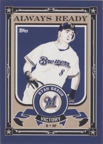 2009 Topps Updates & Highlights - Ryan Braun #PP25