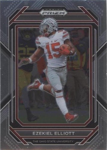 2023 Panini Prizm Draft Picks Ezekiel Elliott #40