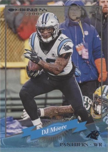 2020 Panini Donruss D.J. Moore #R2K-DJ