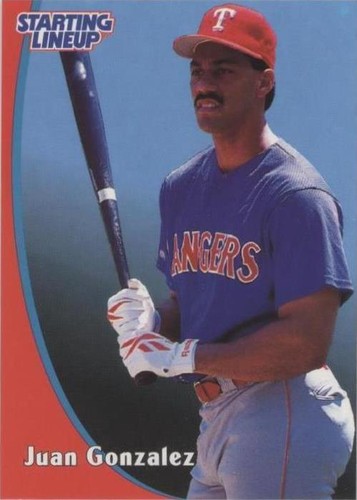 1998 Starting Lineup Cards - Juan González #19