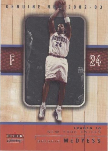 2002-03 Fleer Genuine - Antonio McDyess #43