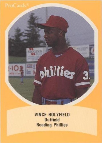 1990 ProCards Eastern League All-Star Game - Vince Holyfield #EL-23