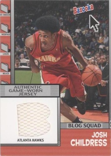 2005-06 Topps Bazooka - Josh Childress #BBS-JC