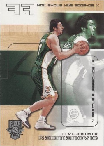 2002-03 Fleer Hot Shots - Vladimir Radmanovic #87