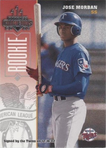 2003 Donruss Champions - Jose Morban #296
