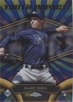 2016 Topps Chrome - Blake Snell #YI-17