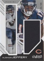 2015 Panini Clear Vision Alshon Jeffery #FF-AJ