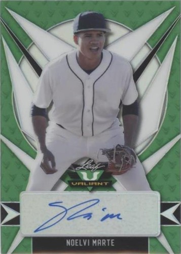 2021 Leaf Valiant - Noelvi Marte #BA-NM1