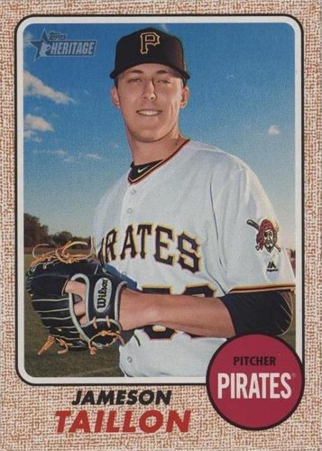2017 Topps Heritage - Jameson Taillon #478