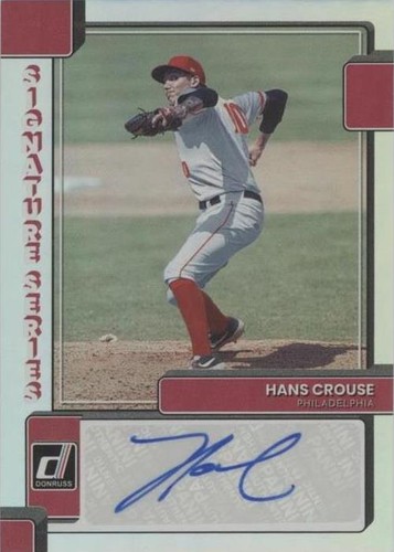 2022 Panini Donruss - Hans Crouse #SS-HC
