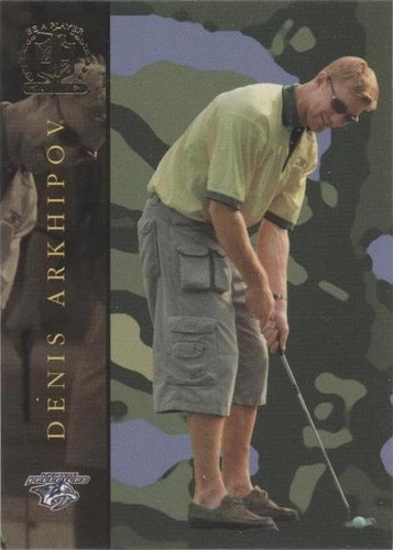 2002-03 In the Game Be A Player Signature Series - Denis Arkhipov #GS-31