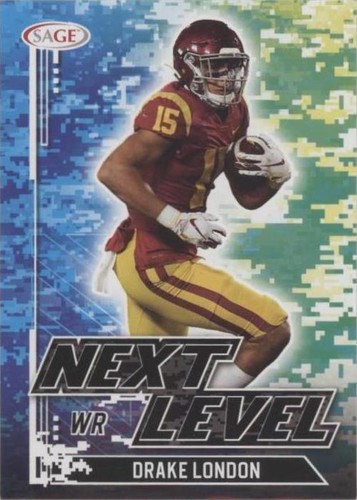 2022 SAGE High Series Drake London #85