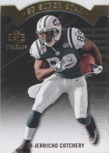 2009 SP Threads Jerricho Cotchery #AP89