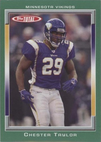 2006 Topps Total Chester Taylor #TC18