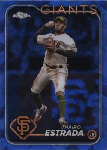 2024 Topps Chrome Sapphire Edition - Thairo Estrada #290