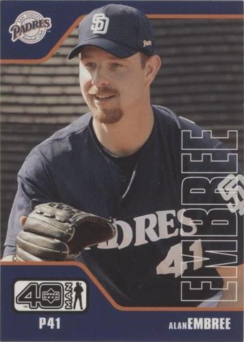 2002 Upper Deck 40 Man - Alan Embree #846