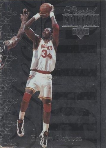 1995-96 Upper Deck Rookie Years Hakeem Olajuwon * Spurs #138