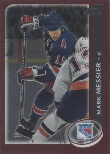 2002-03 Topps Chrome - Mark Messier #133