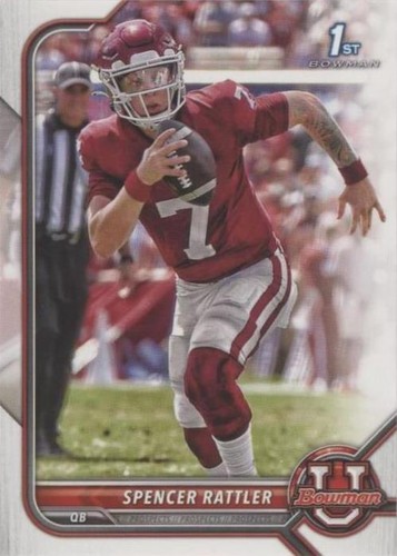 2021-22 Bowman University Spencer Rattler #28