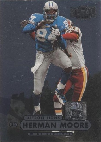 1998 Metal Universe Herman Moore #8