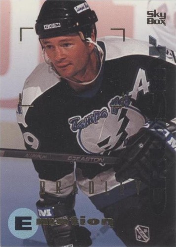 1995-96 Skybox Emotion - Brian Bradley #162