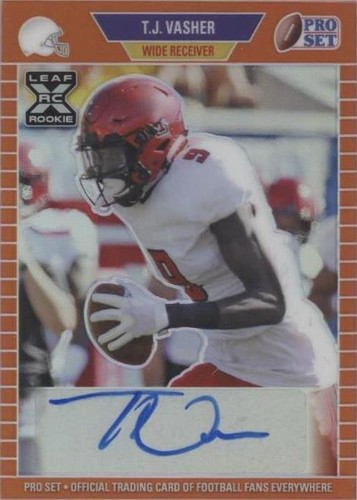2021 Leaf Pro Set Metal T.J. Vasher #PA-TJV