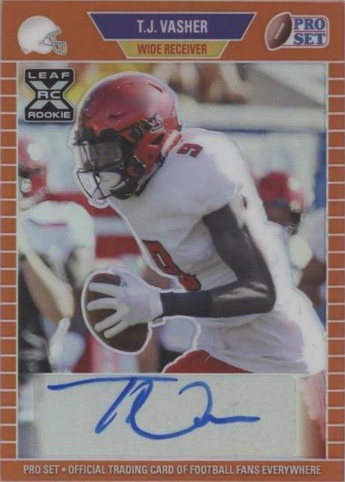 2021 Leaf Pro Set Metal T.J. Vasher #PA-TJV