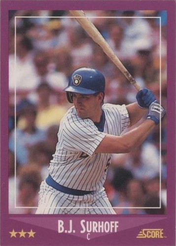 1988 Score - B.J. Surhoff #22