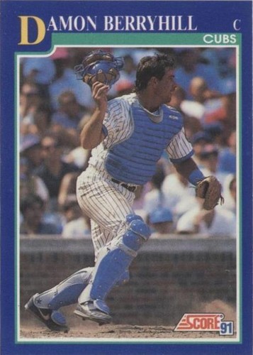 1991 Score - Damon Berryhill #881