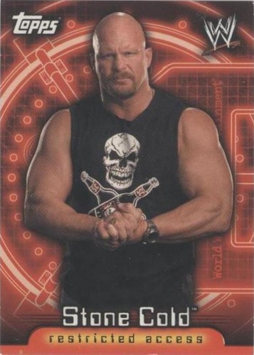2006 Topps WWE Insider Restricted Access - Steve Austin #28