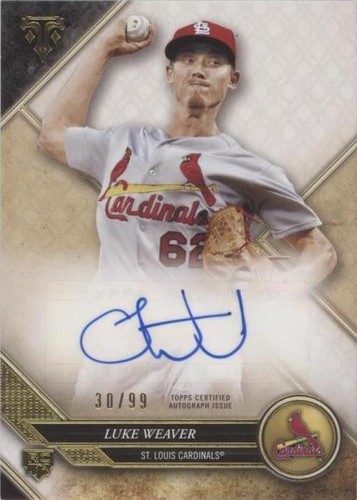 2017 Topps Triple Threads - Luke Weaver #RA-LW