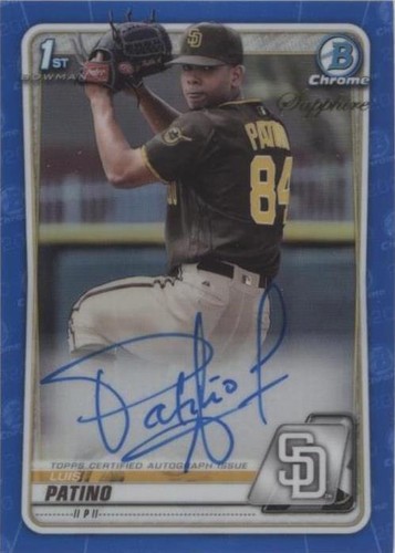 2020 Bowman Chrome Sapphire Edition - Luis Patino #BSPA-LP