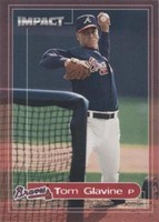 2000 Fleer Impact - Tom Glavine #44