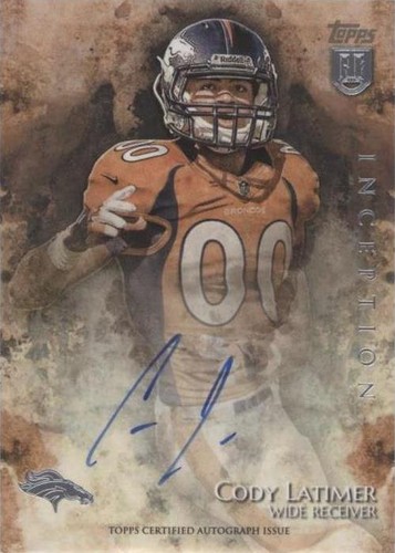 2014 Topps Inception Cody Latimer #53