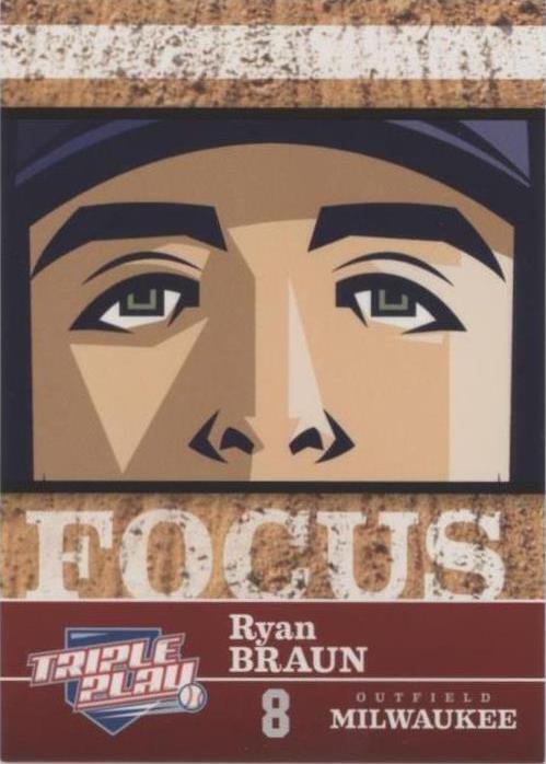 2012 Panini Triple Play — Райан Браун No250